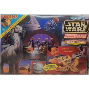 Star Wars Death Star / Tatooine Micro Machines Double Takes Playset 1997 Galoob